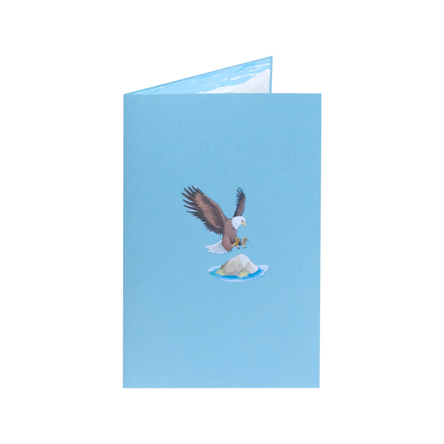 Adler Pop-Up Karte