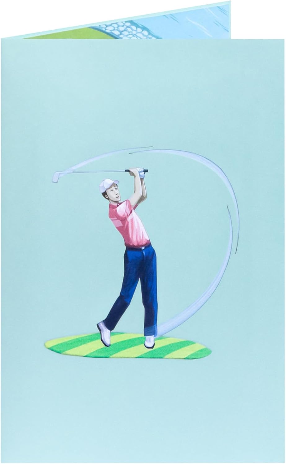 Golf Pop-Up Karte