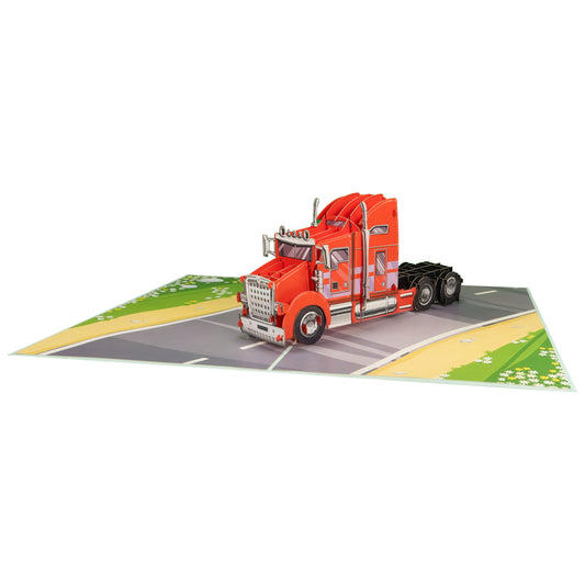 LKW Pop-Up Karte 2