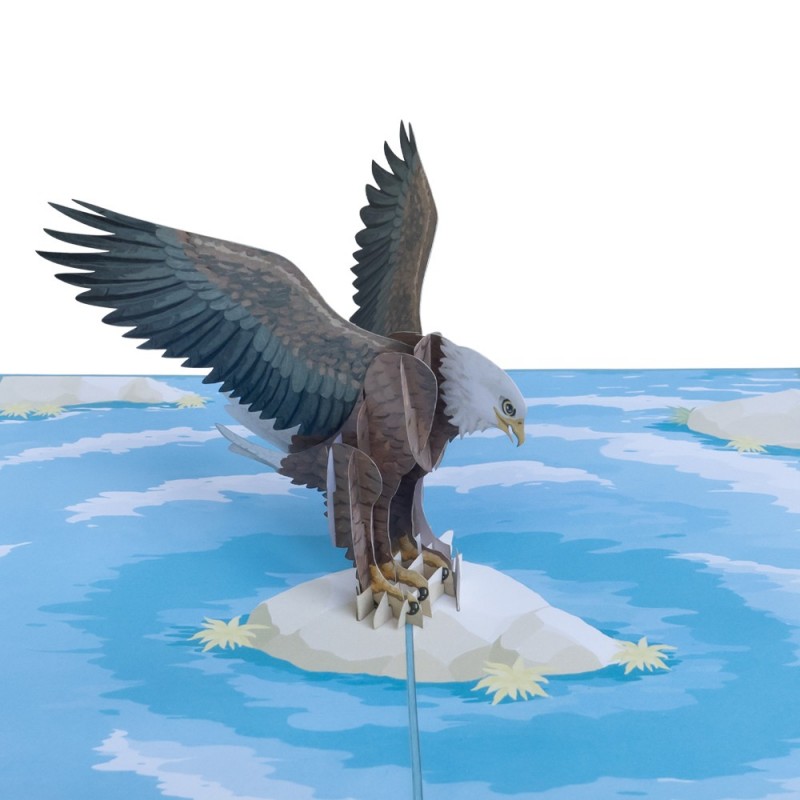Eagle Pop Up Card