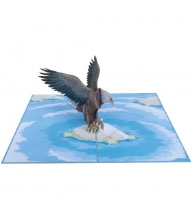 Eagle Pop Up Card