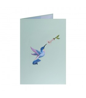 Hummingbird Bird Pop Up Card