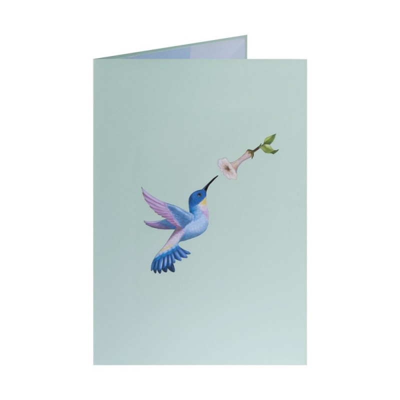 Hummingbird Bird Pop Up Card