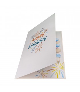 Happy Birthday & Balloon Pop Up Card