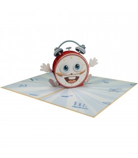 3D Uhr Pop Up Karte