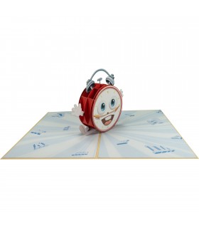 3D Uhr Pop Up Karte