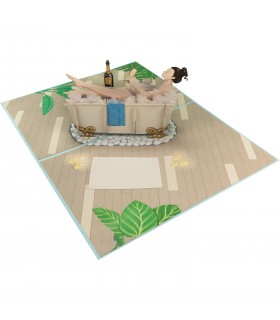 Wellness pop up card