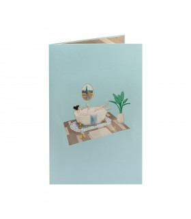 Wellness pop up card