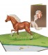 Horse/Pony pop up card