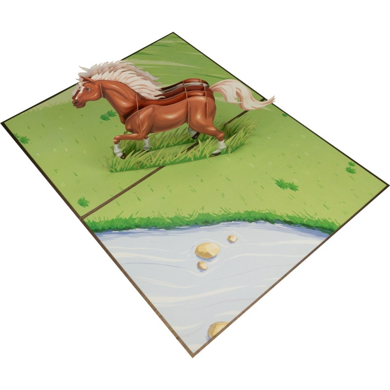 Horse/Pony pop up card