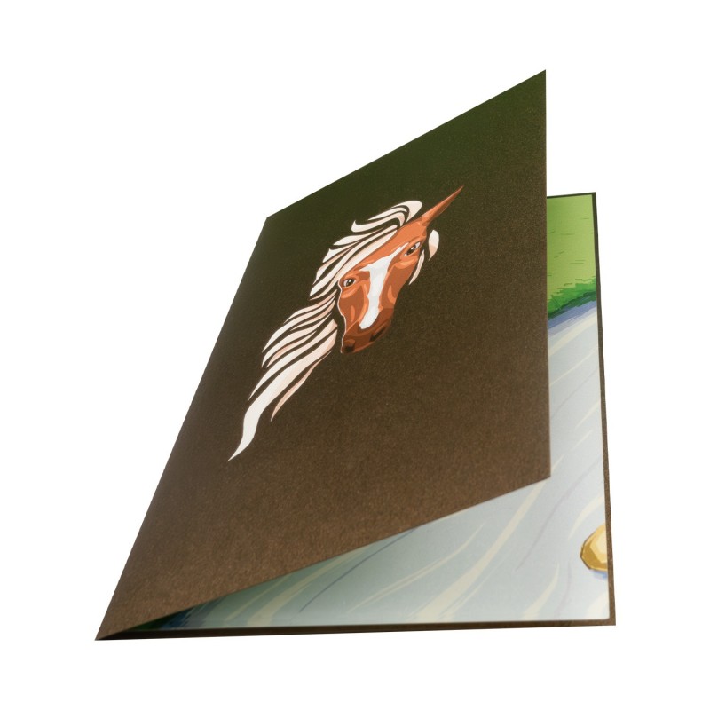 Horse/Pony pop up card