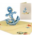 Anchor Pop Up Card