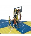 Basketball pop up card