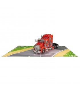 Truck pop up card