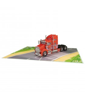 Truck pop up card