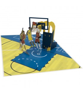 Basketball Pop Up Karte