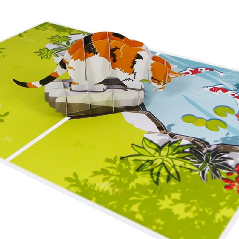 Cat Pop Up Card
