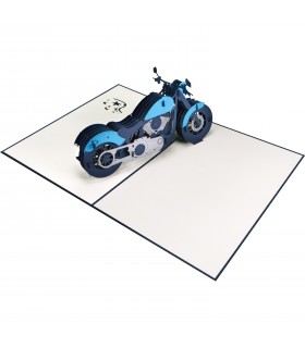 Motorbike v.3 pop up card