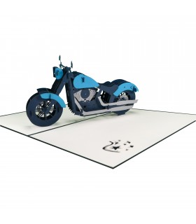 Motorbike v.3 pop up card