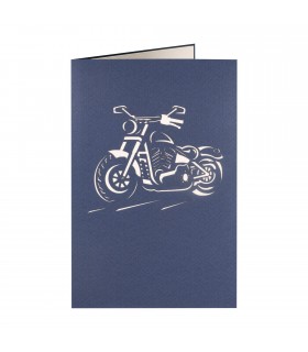 Motorbike v.3 pop up card