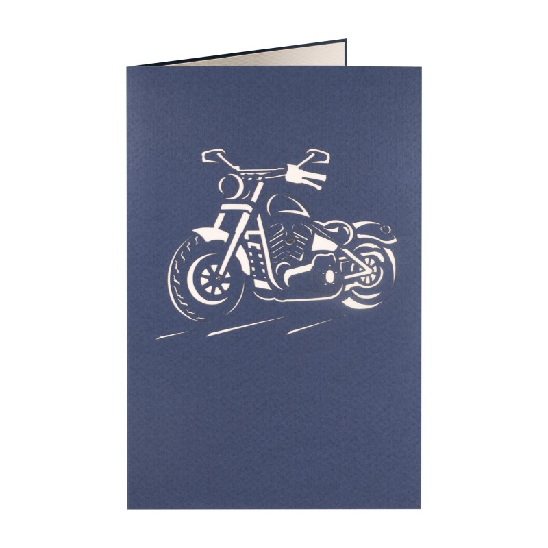 Motorbike v.3 pop up card