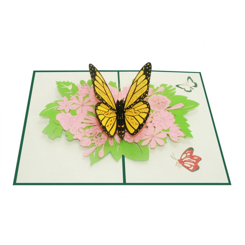 Schmetterling Pop Up Karte