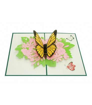 Butterfly pop up card
