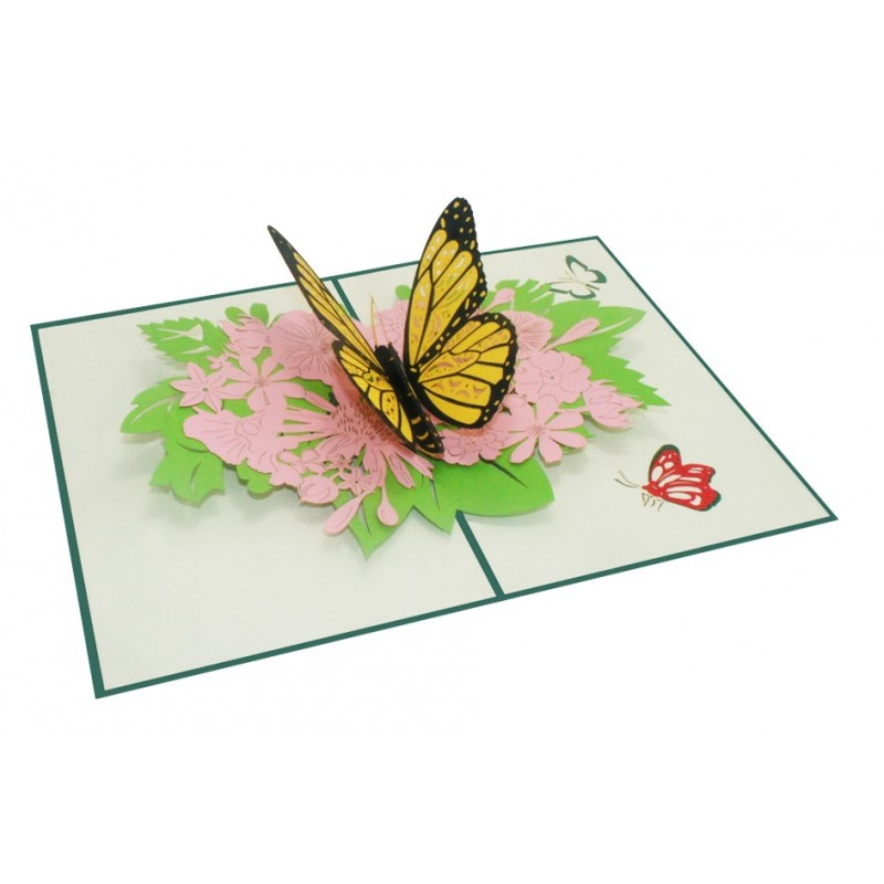 Schmetterling Pop Up Karte