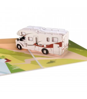 Wohnmobil Pop Up Karte