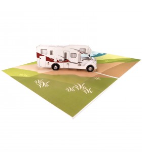Wohnmobil Pop Up Karte