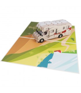 Wohnmobil Pop Up Karte