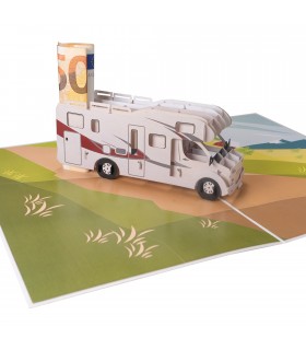 Wohnmobil Pop Up Karte