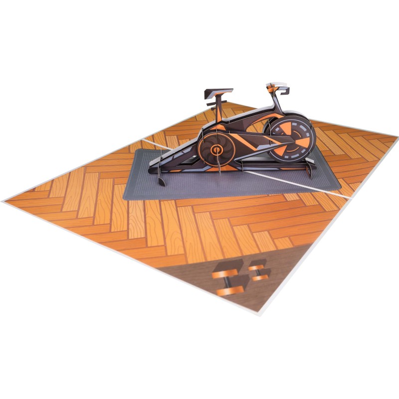 Speed bike Pop Up Card
