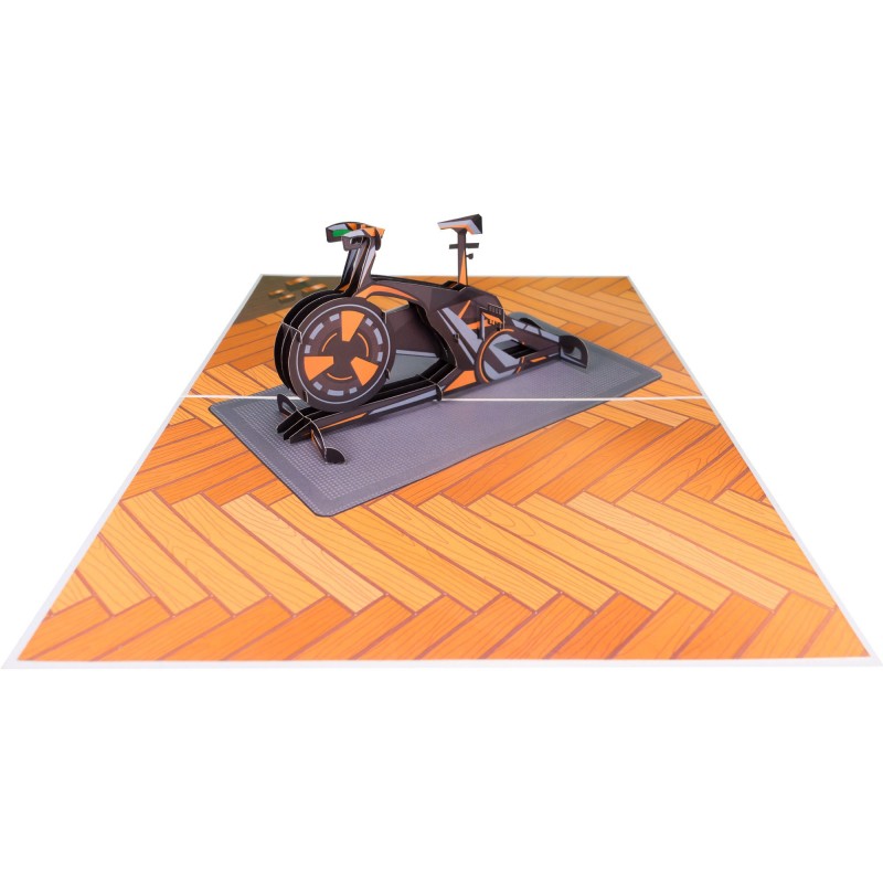 Speed bike Pop Up Card