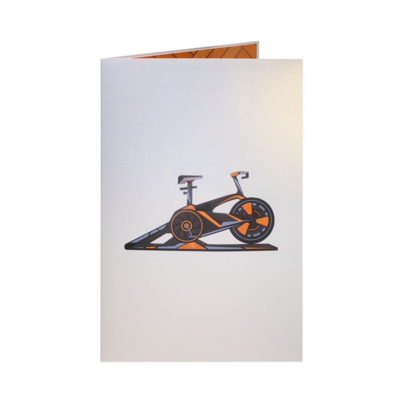 Speed bike Pop Up Card