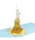 Statue of liberty pop up card
