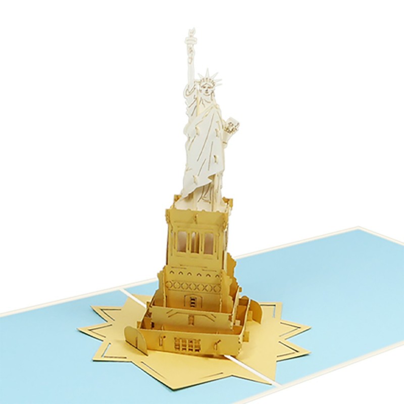 Statue of liberty pop up card