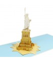 Statue of liberty pop up card