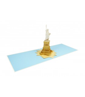 Statue of liberty pop up card