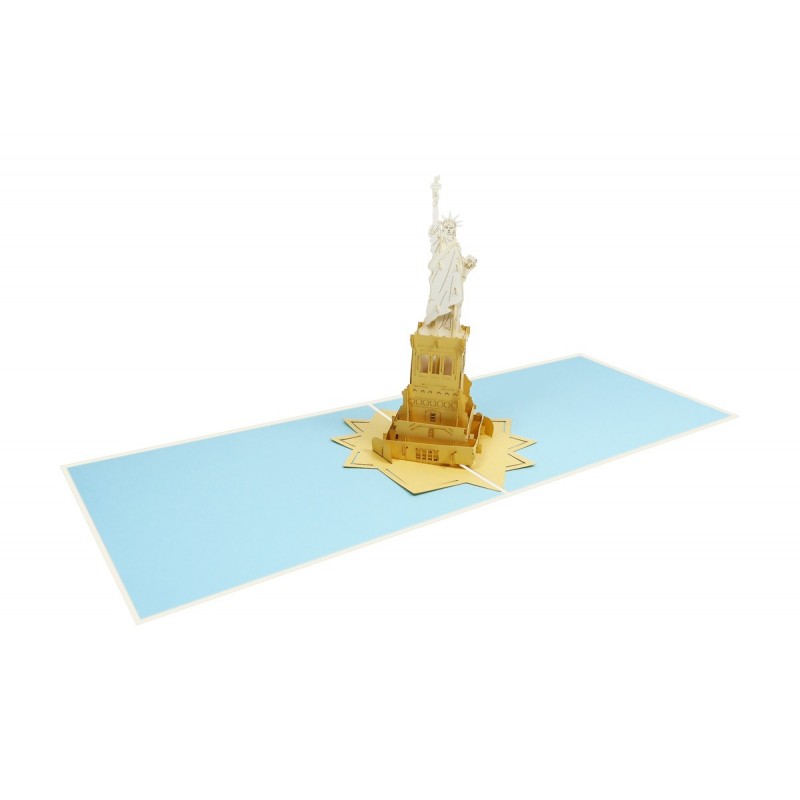 Statue of liberty pop up card
