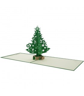 Christmas Card  with Pine Tree