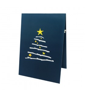 Christmas Card  with Pine Tree