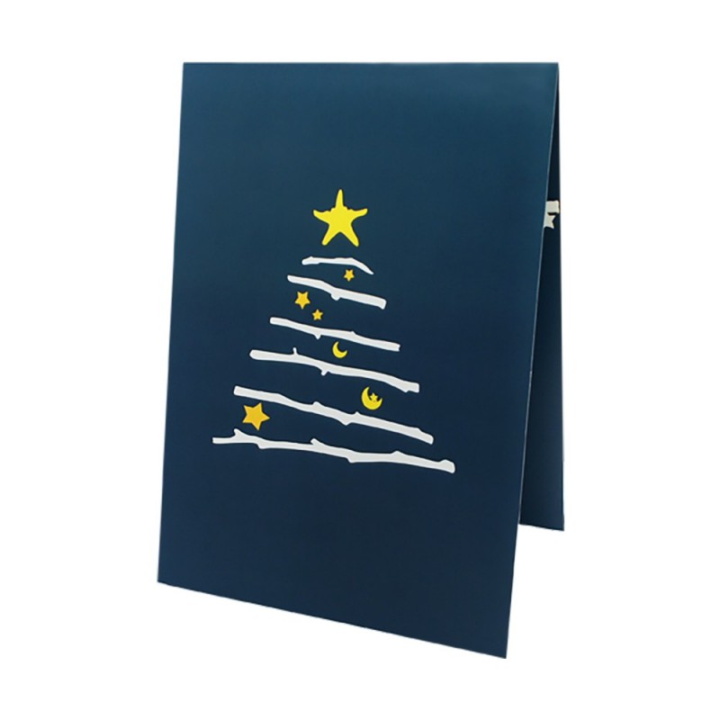Christmas Card  with Pine Tree