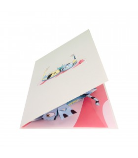 Autoscooter Pop Up Karte