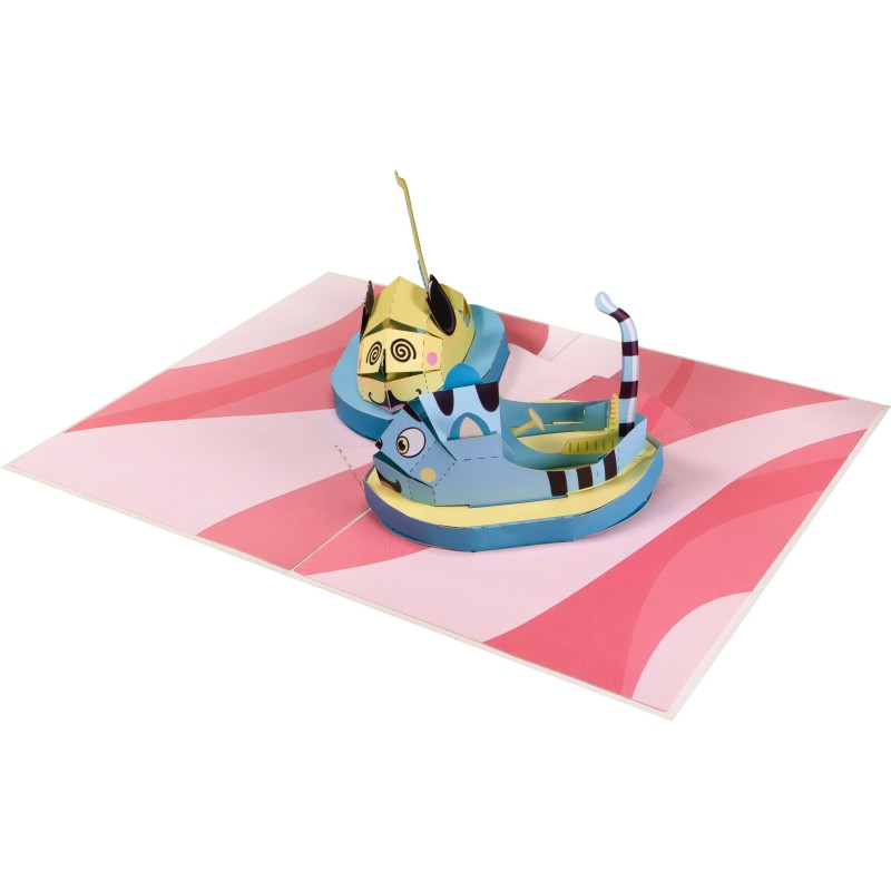 Autoscooter Pop Up Karte