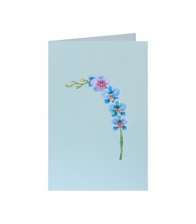 Orchid Pop Up Card