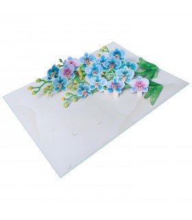 Orchid Pop Up Card