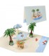 Hammock and Palm Tree Pop Up Card