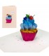 Cupcake pop up card