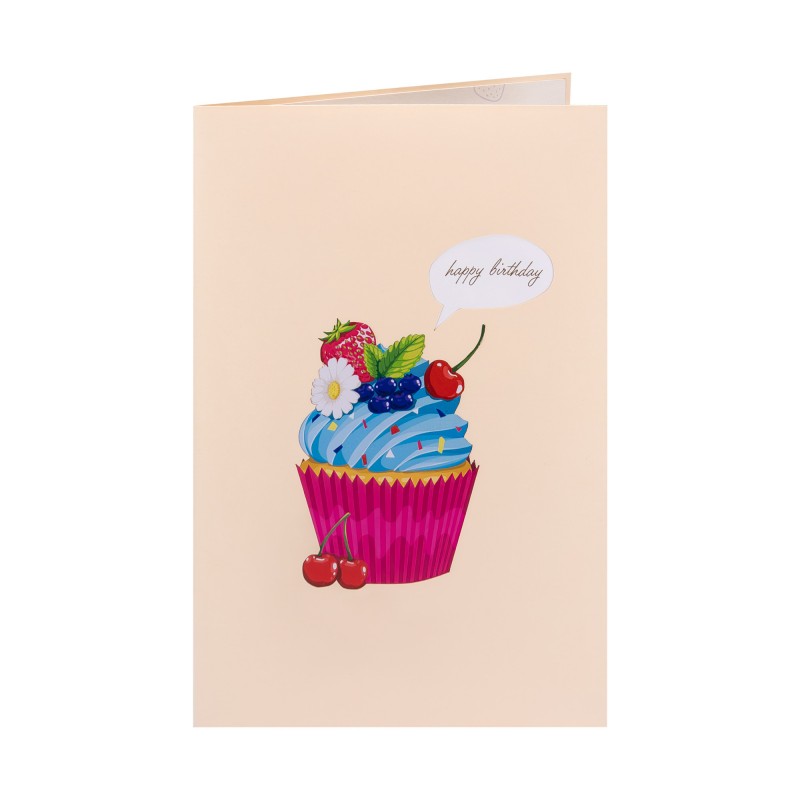 Cupcake pop up card